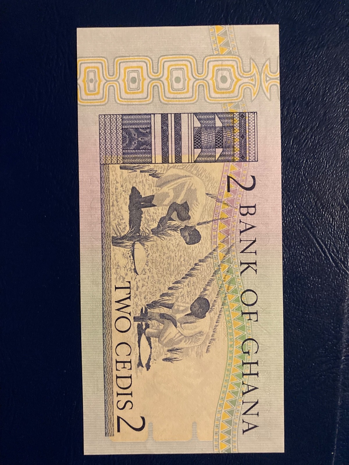 BANK OF GHANA 2 CEDIS 1982 UNC