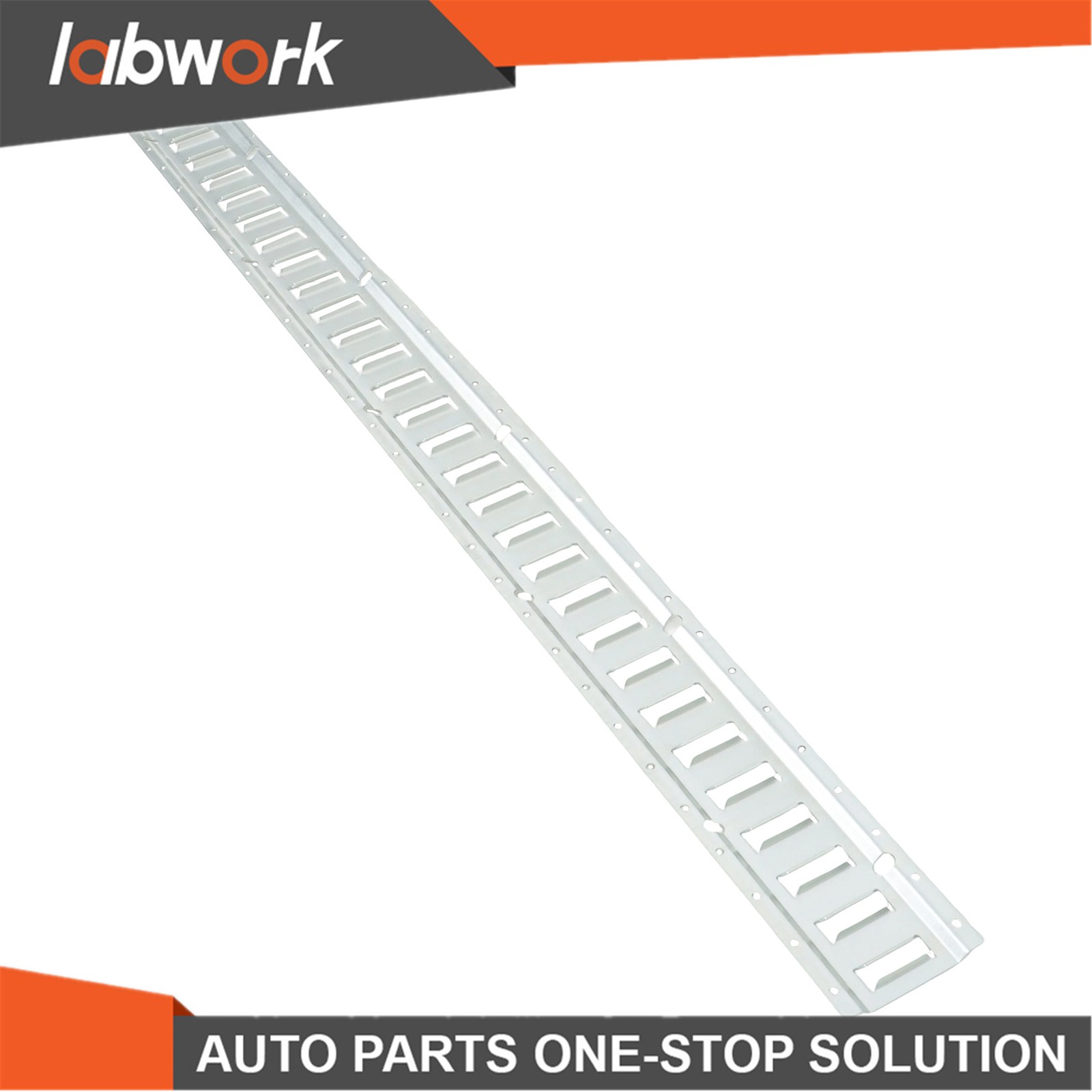 10 Pack 5' Long E-Track Rail, Galvanized Silver For Garage & Trailer Steel