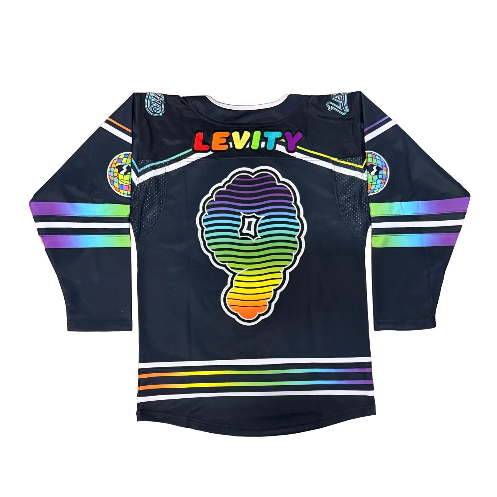 Levity Official Lace Neck Hockey Jersey Medium (M) EDM RAVE NEW