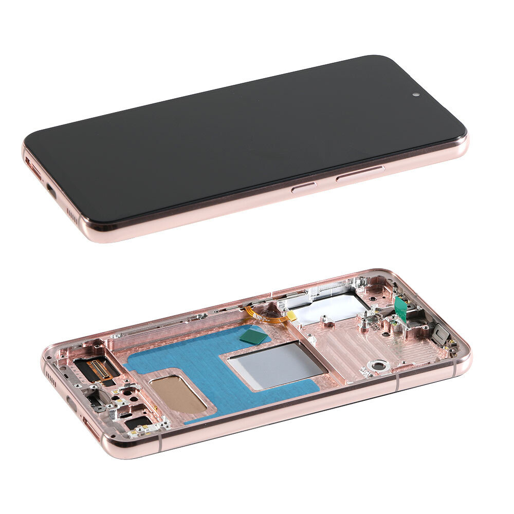 Small LCD Display Touch Screen Frame Assembly Replacement For Samsung Galaxy S22