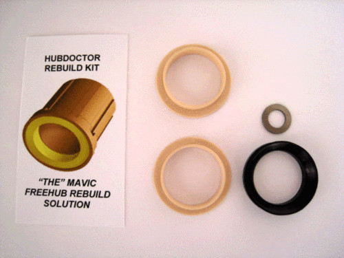 (2) Qty. HUBDOCTOR MAVIC CROSSMAX FREEHUB BUSHING .000 STANDARD SIZE REBUILD KIT