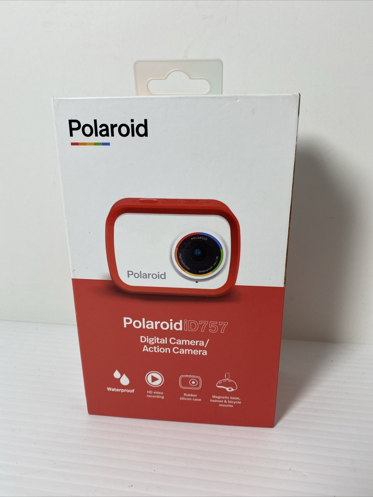 Polaroid iD757 Sport Action Waterproof Camcorder HD Video Camera - NEW Sealed