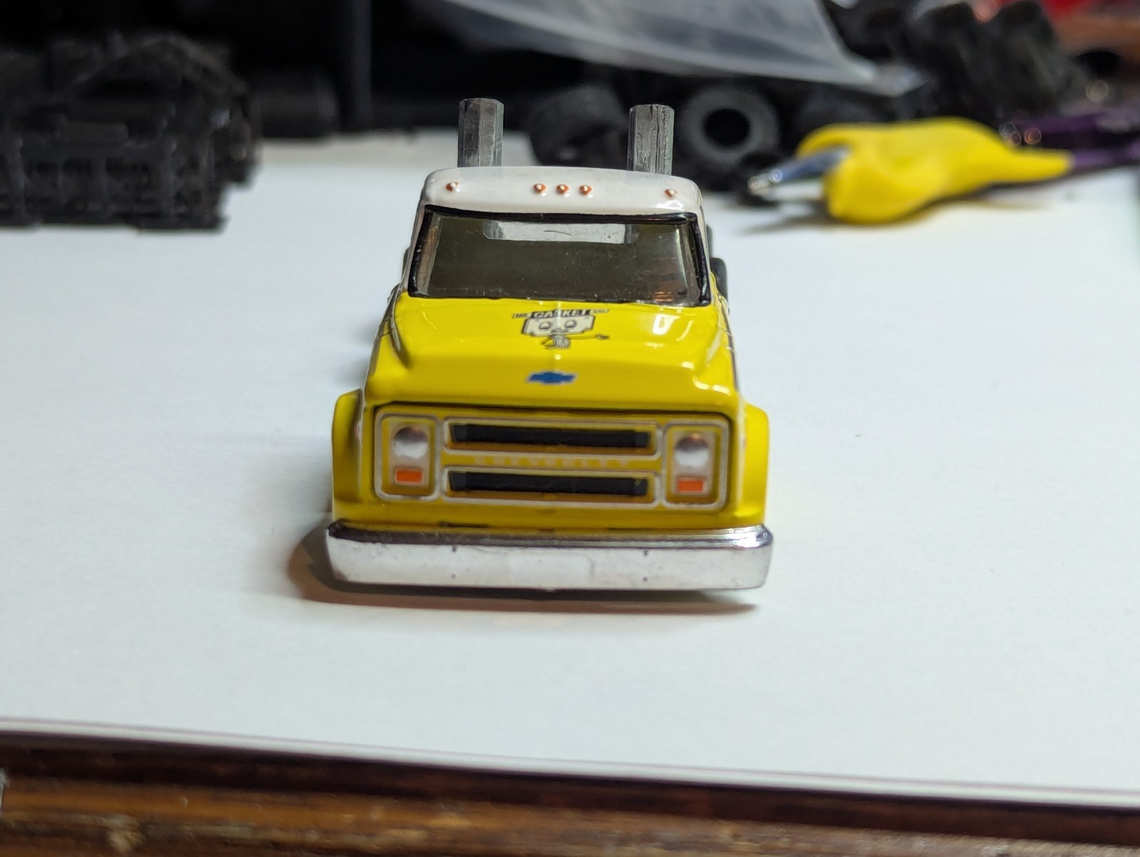 1/64 Scale Custom 3D printed M2 C-60 Tandem Axle Base/Wheels (Updated Version)