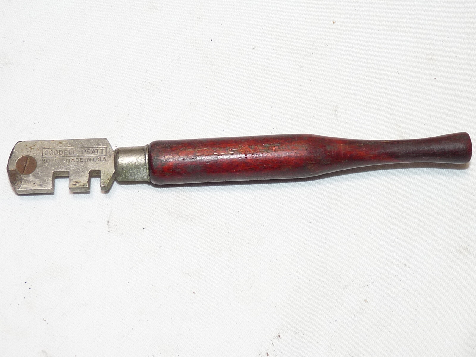 4 Vintage Glass Cutters 2 Red Devil, Trojan, Goodell Pratt