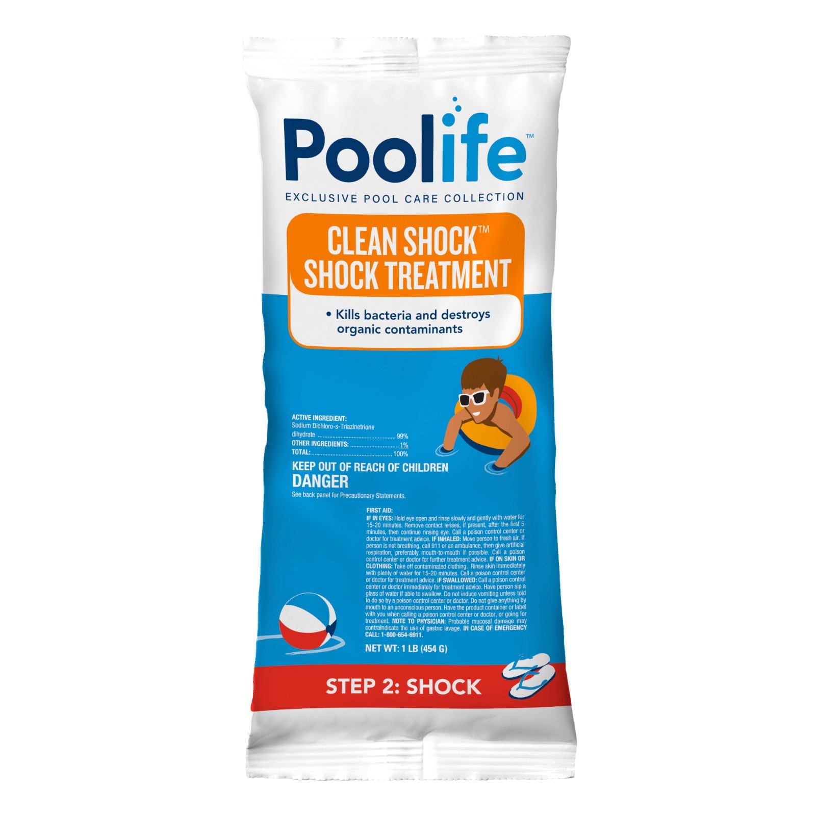 Poolife Clean Shock 1 lb - (1  Pack)
