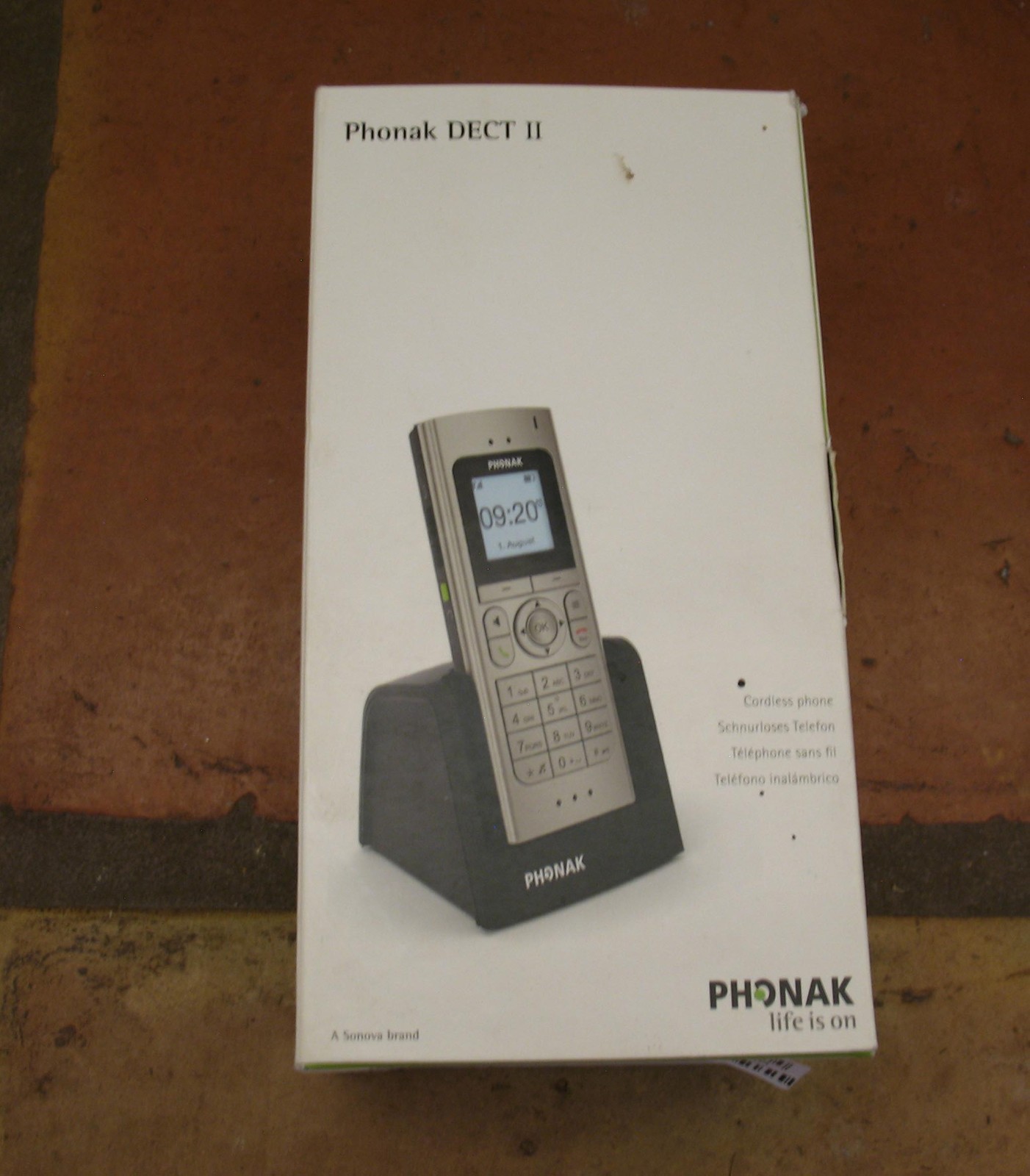 H14 - PHONAK DECT II CORDLESS PHONE FOR HEARING AIDS NEW OPEN BOX