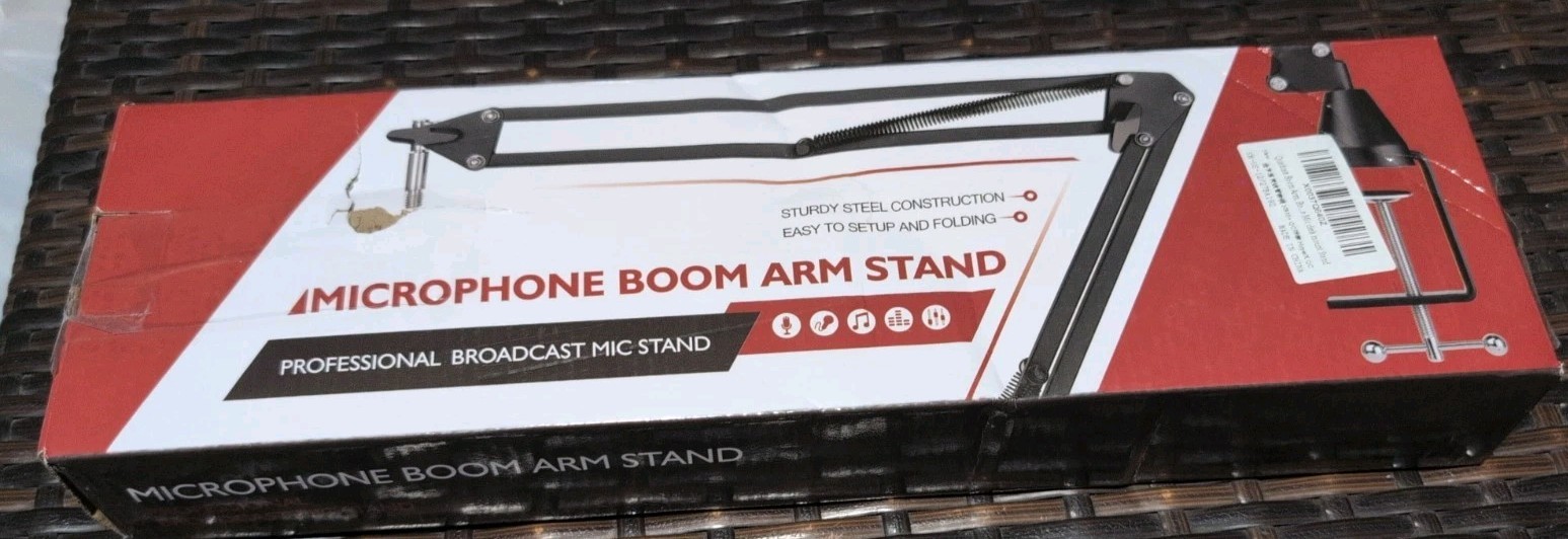 QuadCast Boom Arm, Mic Arm for Blue Yeti HyperX QuadCast SoloCast Fifine AM8