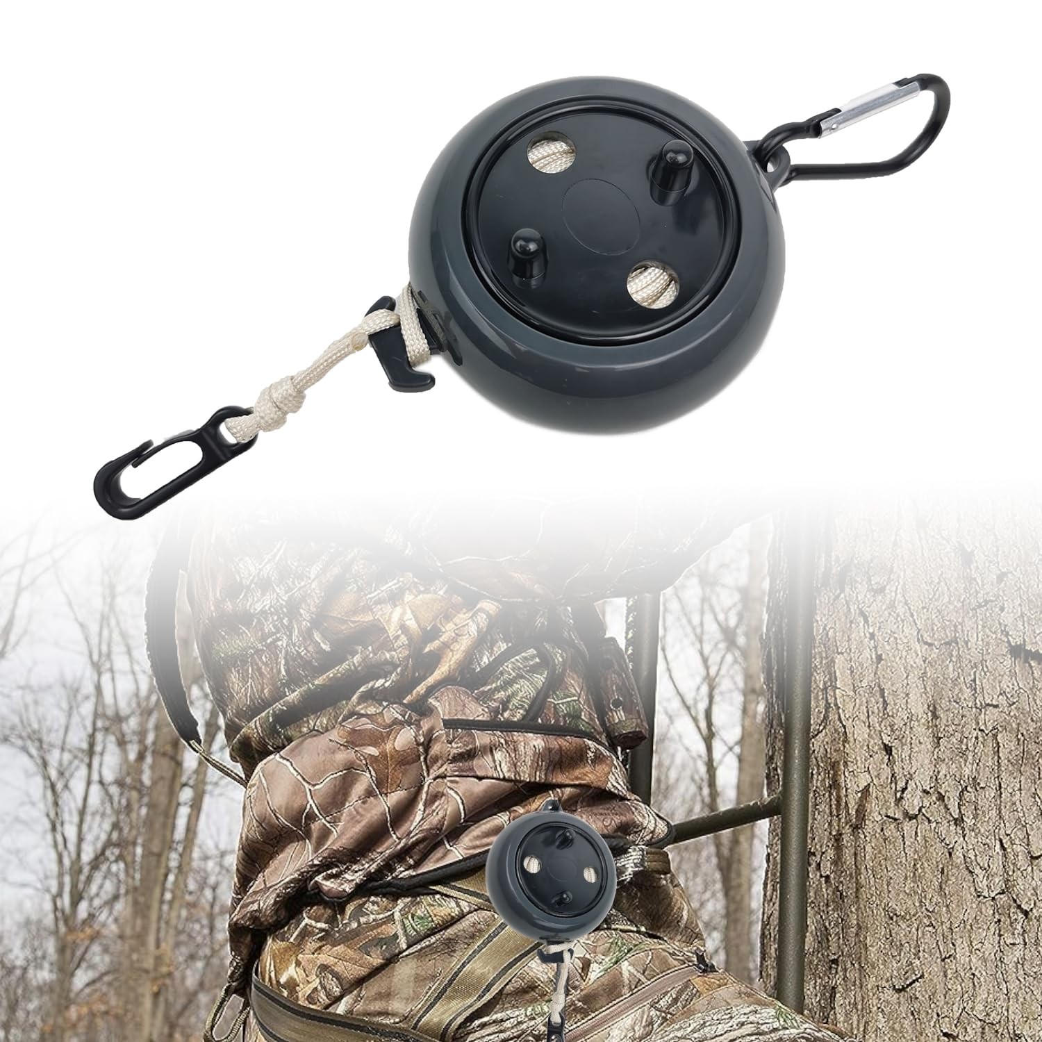 Retractable Bow Hoist Tree Stand Bow Hunting and Deer Hunting Equipment Saddl...