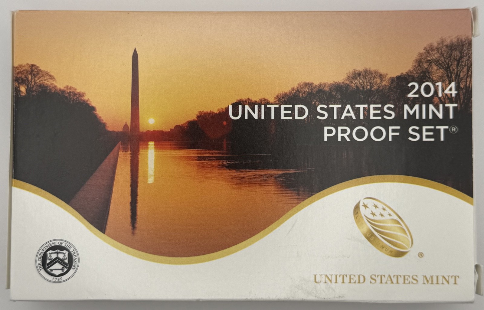 2014 US Mint Proof Coin Set With Box & COA - 14 Coins
