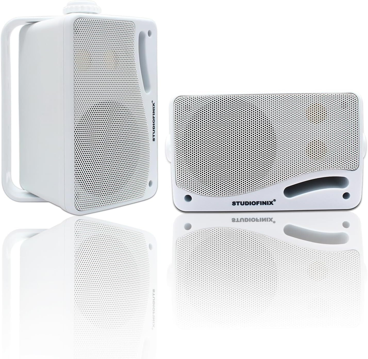 Outdoor Speakers Wired Waterproof 3.5"  200W Surface Marine Wall Mount Speakers