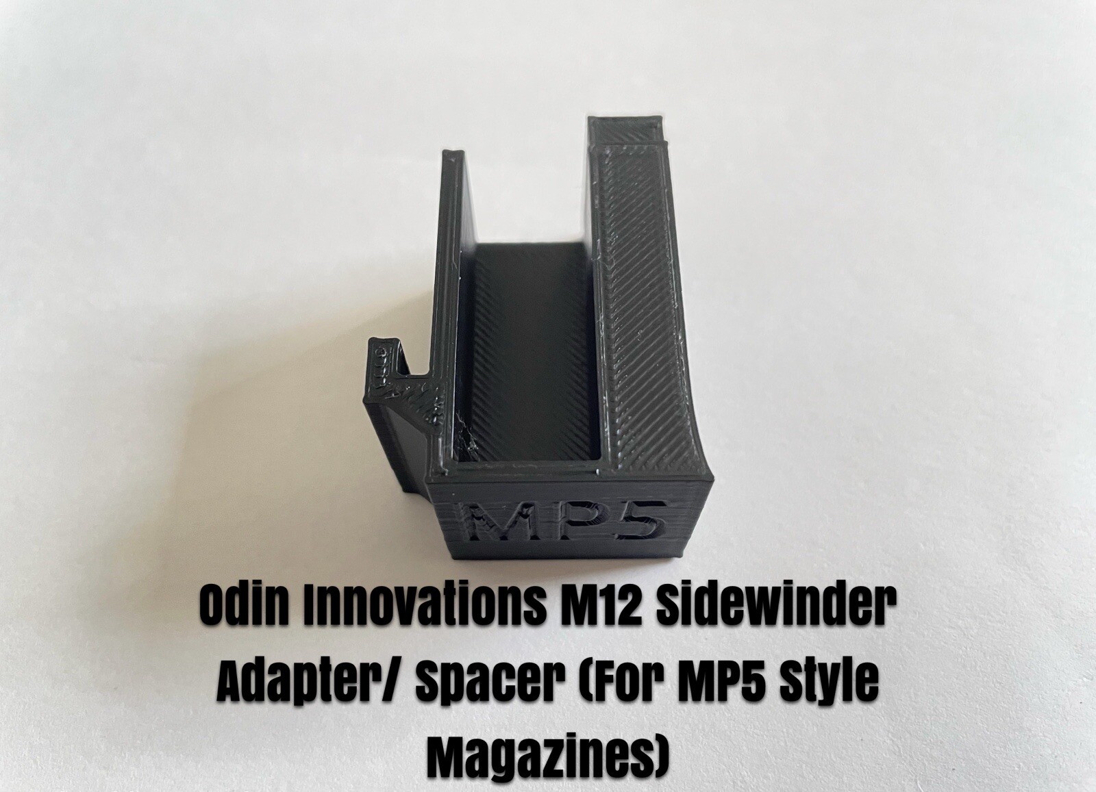 Airsoft MP5 AEG Speed Loader Adapter/Spacer (Odin Innovations M12 Sidewinder)