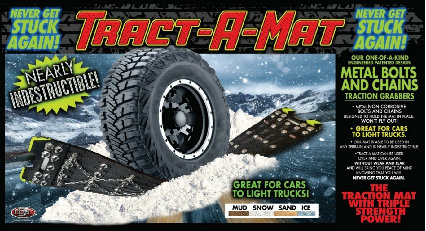 TRACT-A-MAT  The Traction you need everywhere.