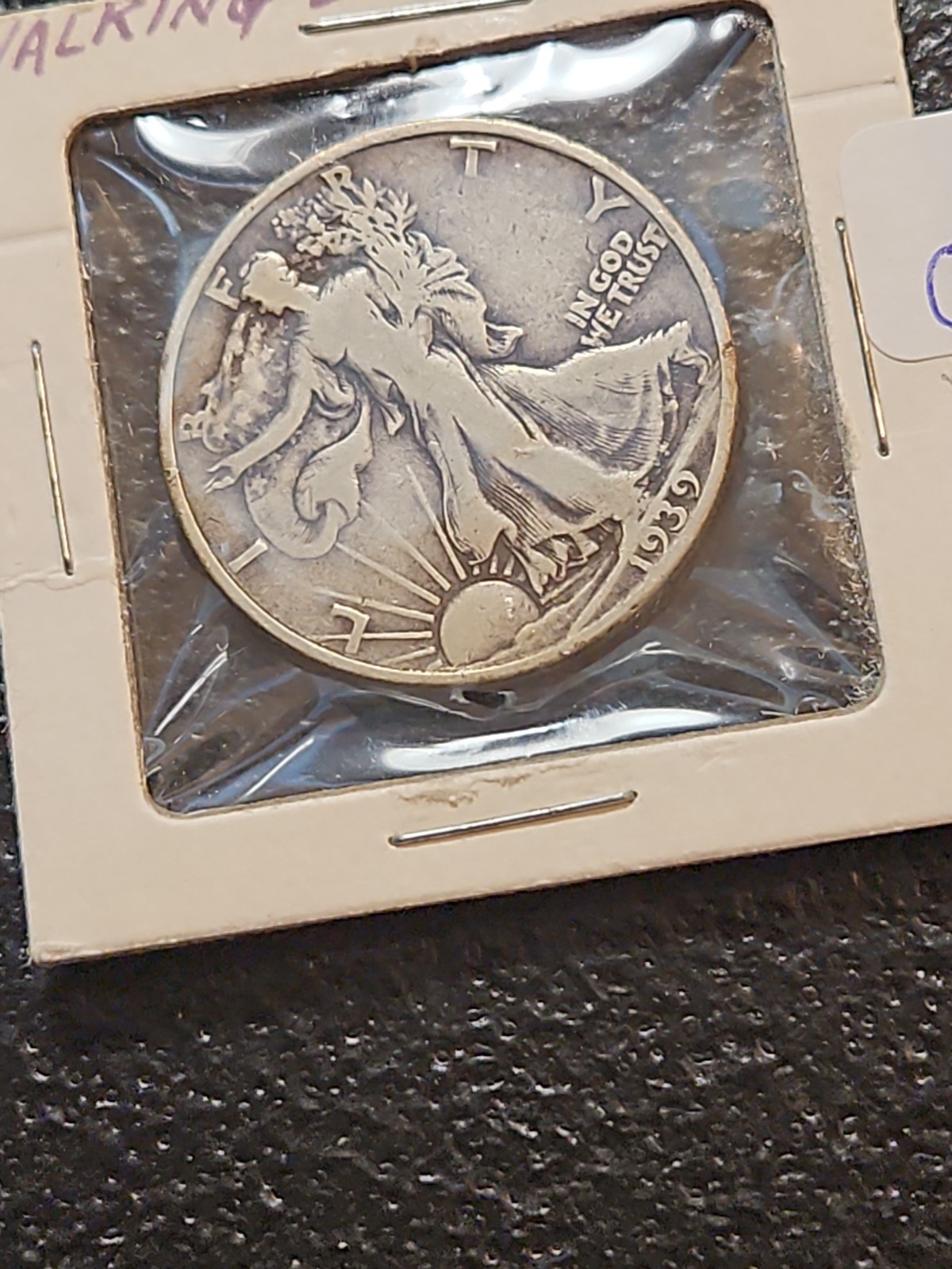 1939 s walking liberty half dollar #0691