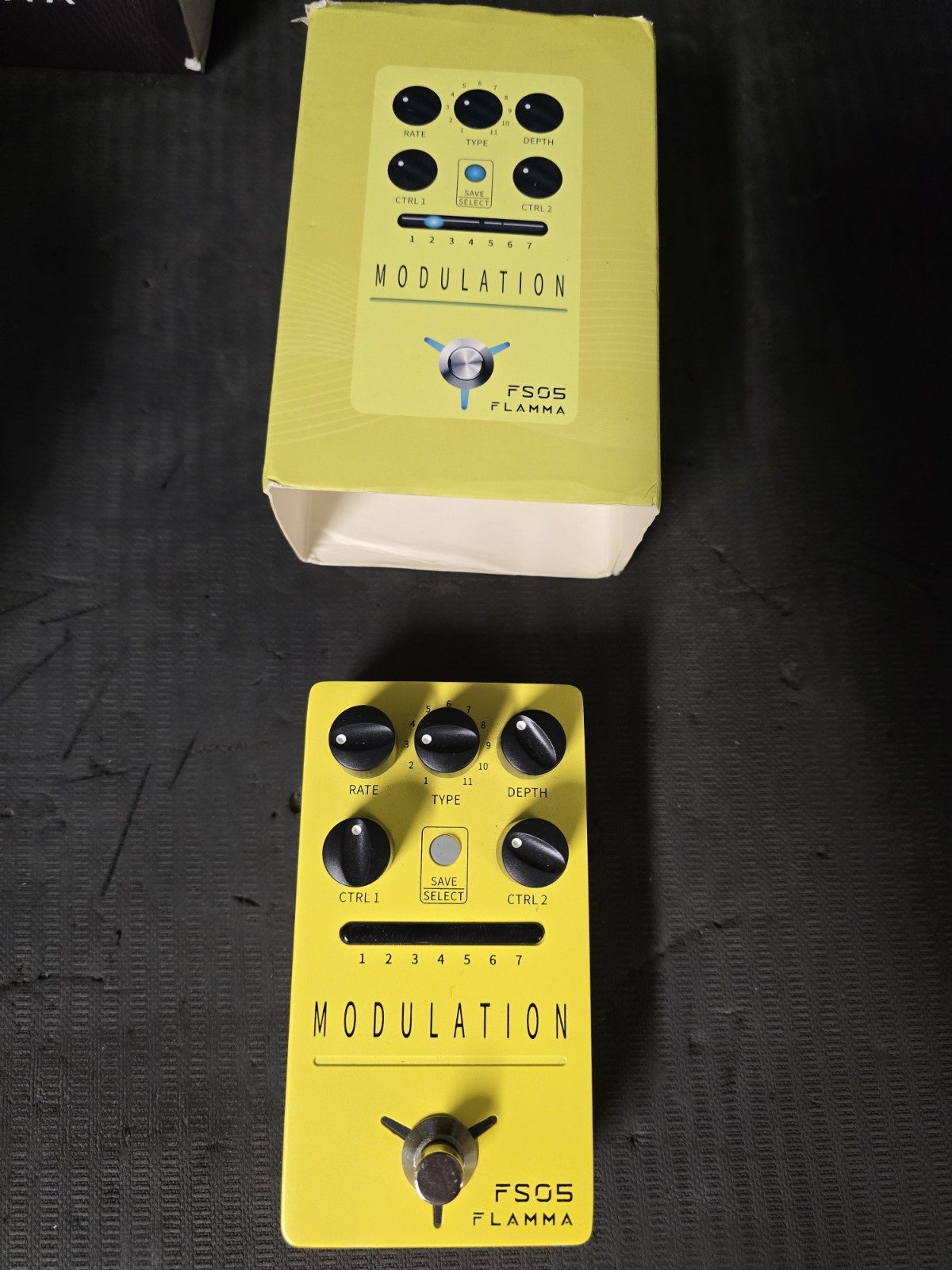 FLAMMA FS05 Multi Modulation Guitar Pedal 11 Effects Stereo Buffered Bypass