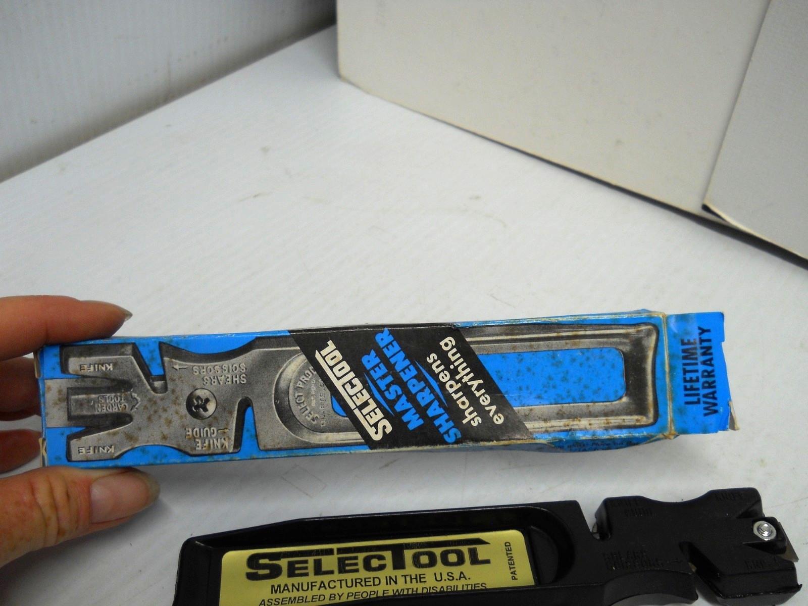 1963 Selectool Master Sharpener Sharpen Everything Knives Scissors Yard Tools