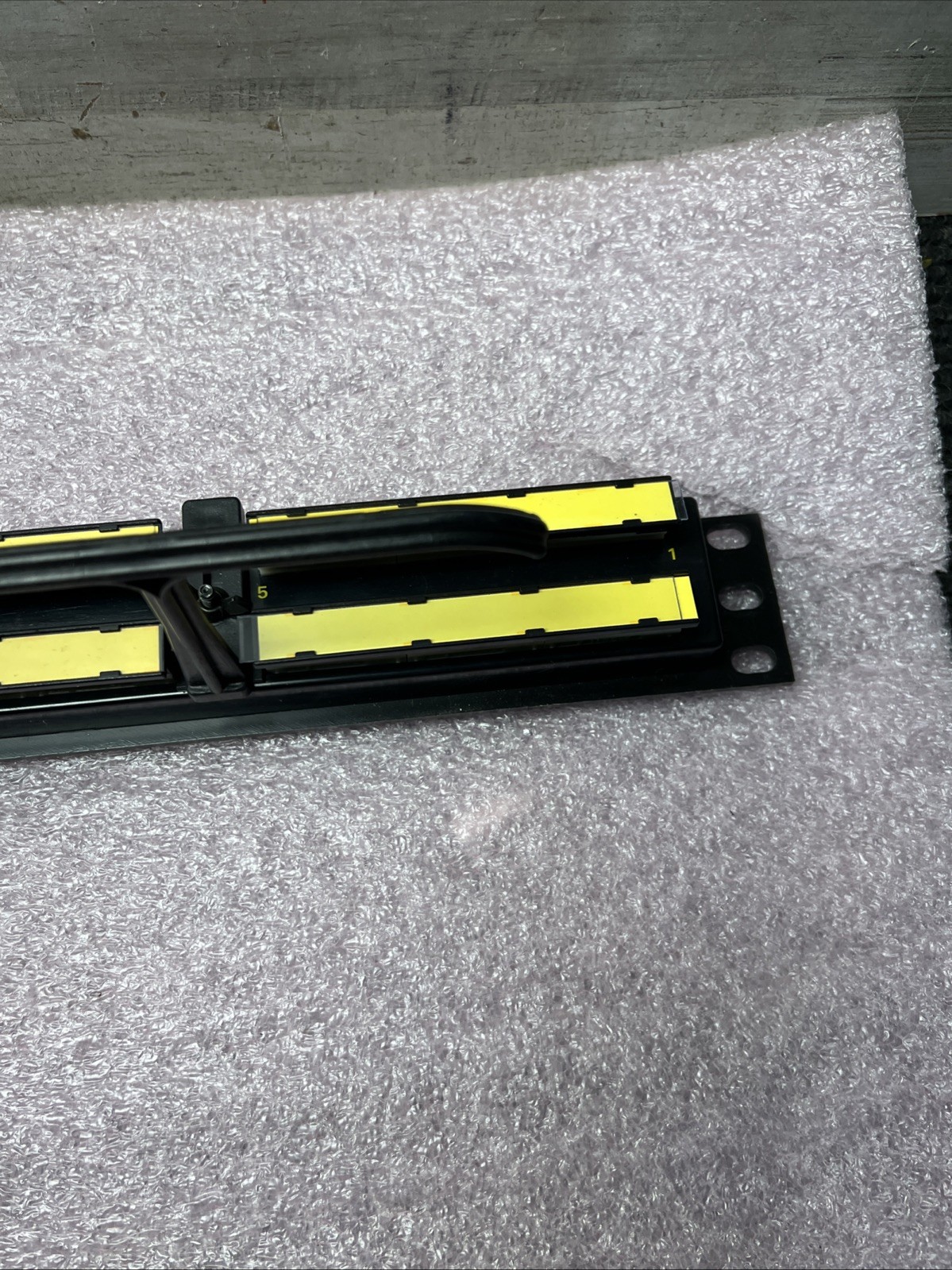 Used Ortronics OR-851004862 24 Port 110 Patch Panel Cat 5