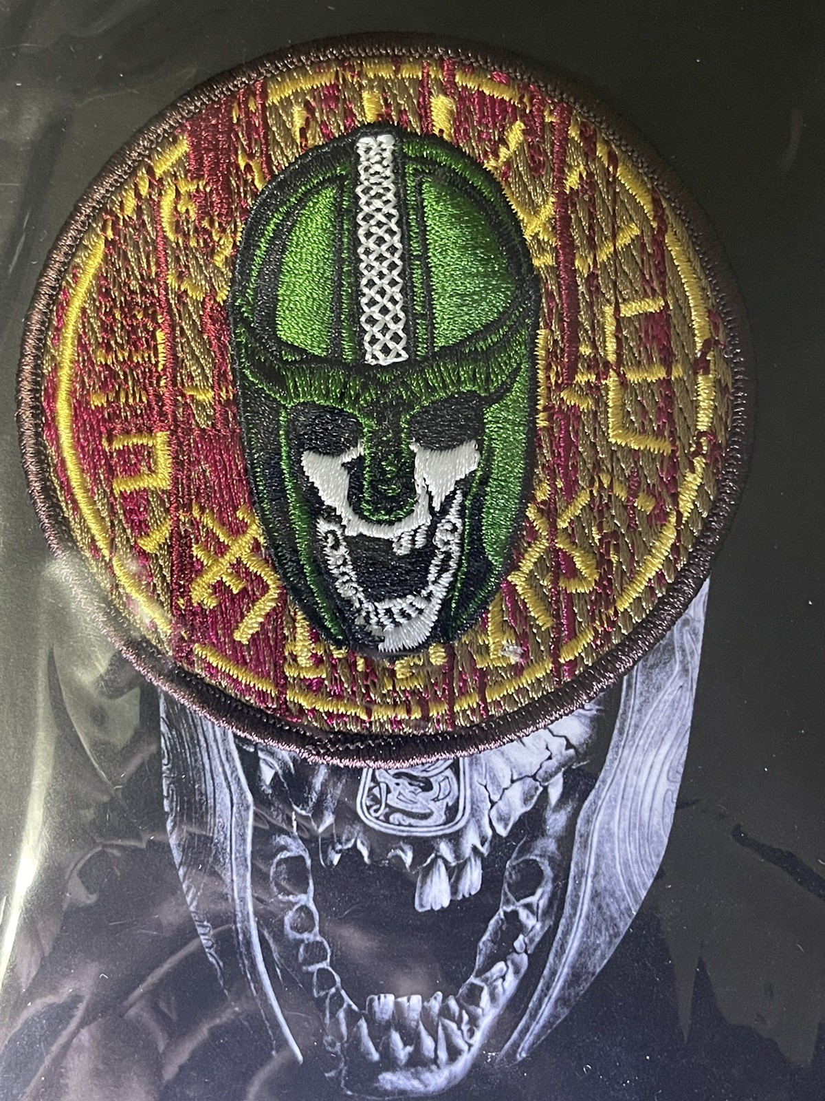 Viking Round Shield Tactical Morale Patch, 2 pc-set Modern Arms, Embroidered