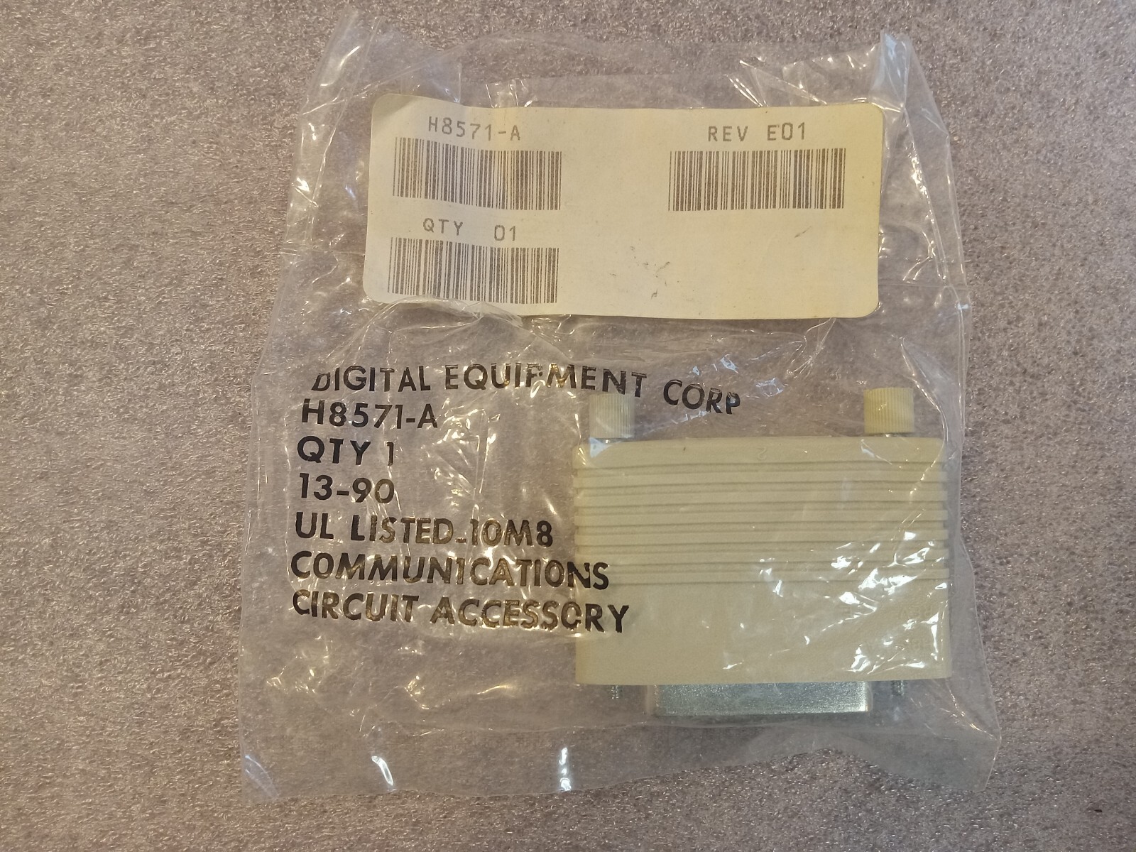 DEC H8571-A MMJ to RS-232 Adapter For DECconnect DEC-423 NEW
