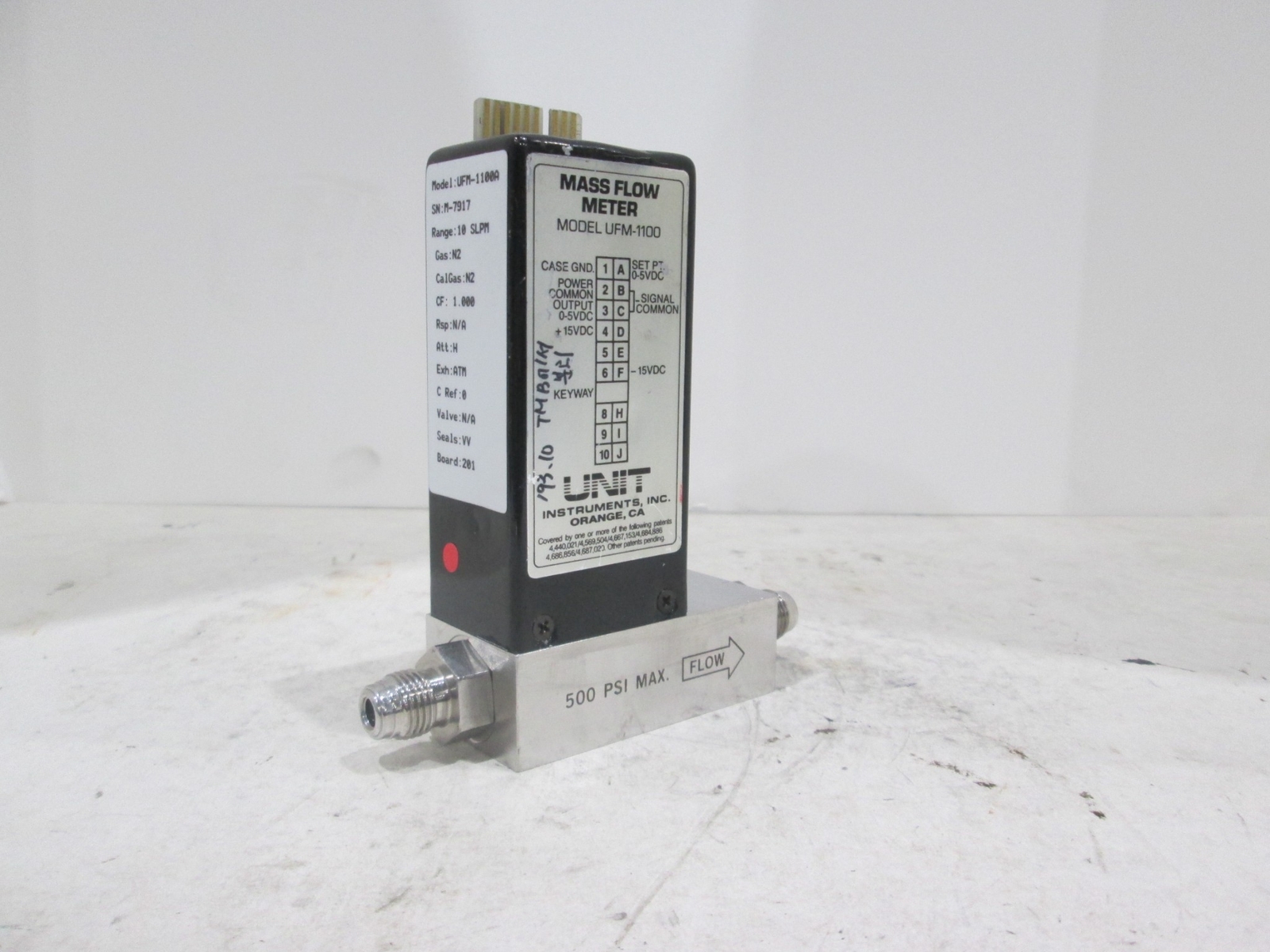 Unit, UFC-1100A, Range 10 SLPM, Gas N2, Used