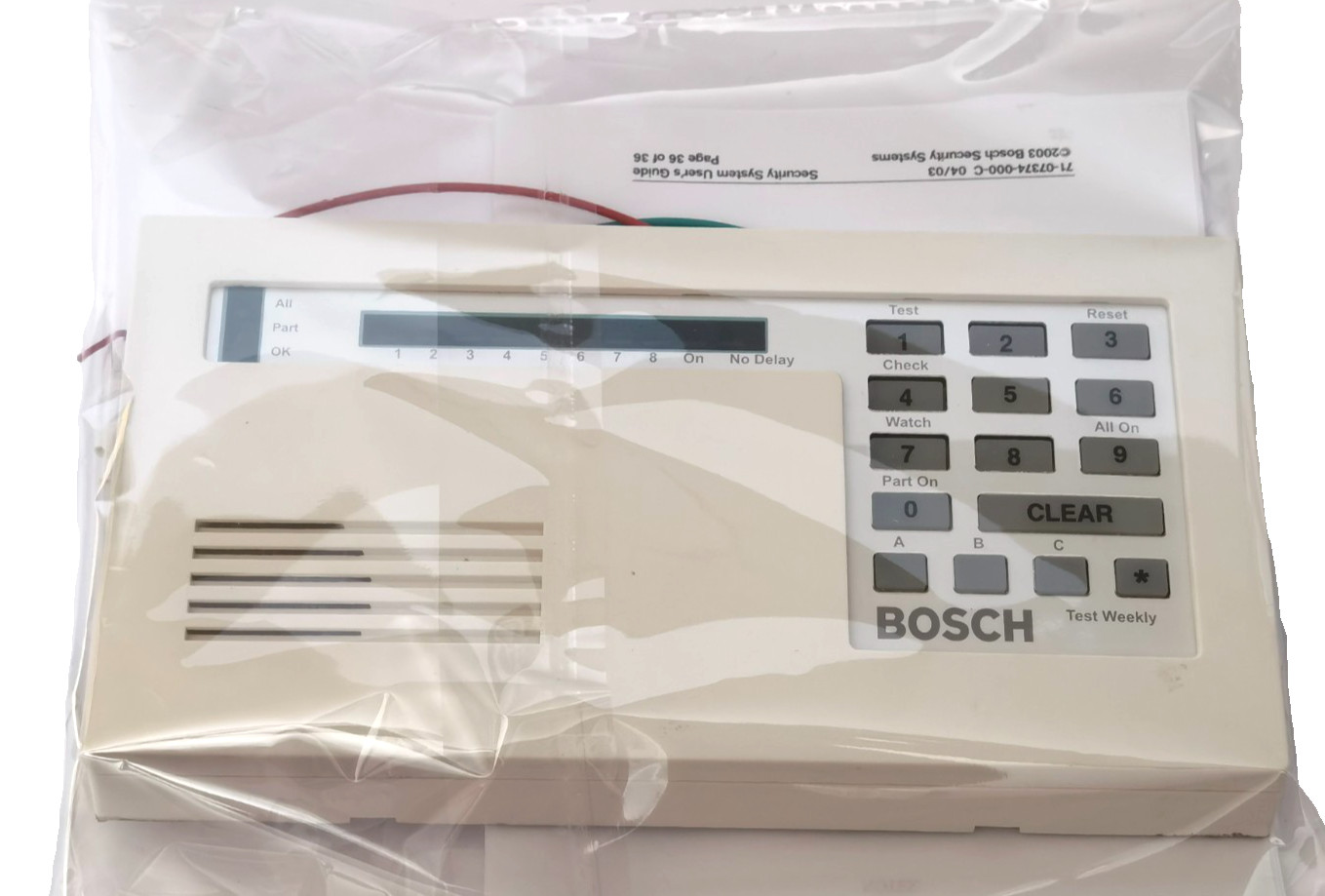 Radionics Bosch D220A Keypad Arming Stations