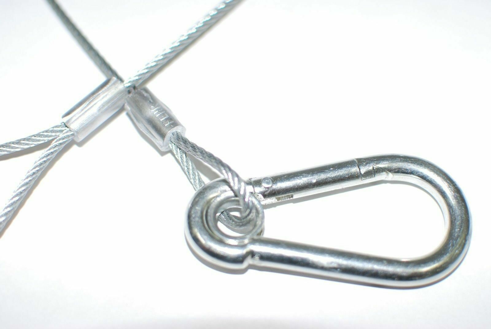 25 Safety Cable Silver 30" dj etc stage lighting aultman
