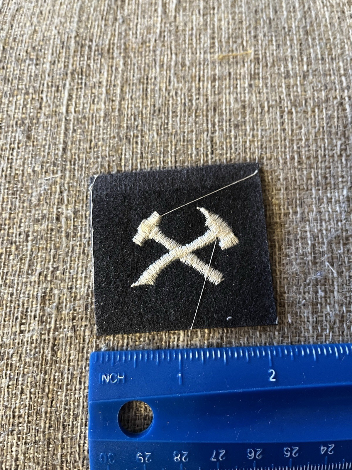US Navy USN Damage Controlman Black Rating Rate Striker Patch INV12236