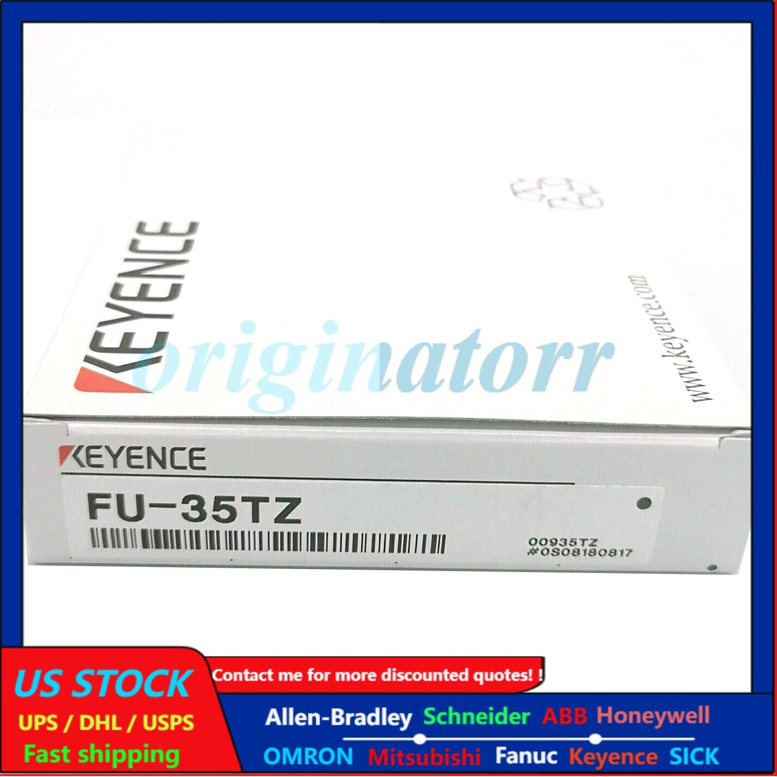 1PC Keyence FU-35TZ Fiber Optic Sensor New In Box Fast Shipping