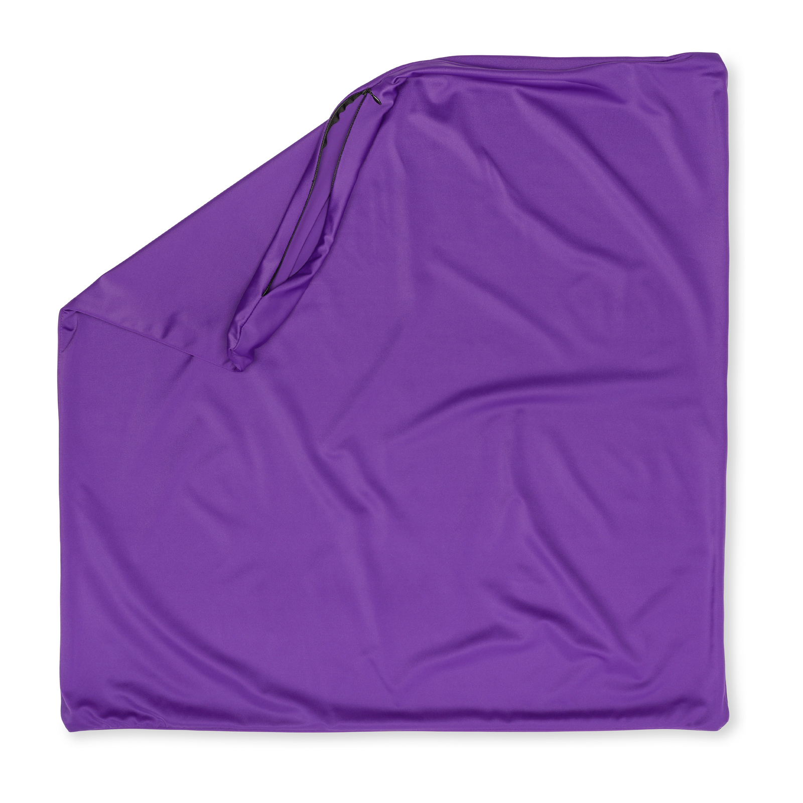 16" x 16" Cover Throw Pillowcases - 85/15 Silky Dark Lavendar