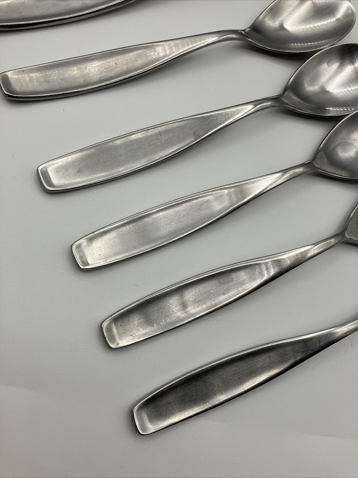 13 West Elm Stainless Satin Flatware Teaspoon & Tablespoon & Serving Silverware