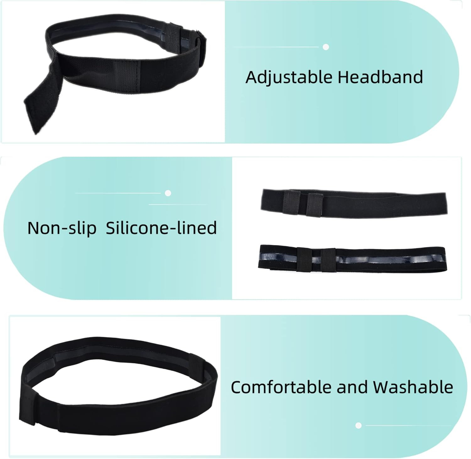 Comfortable Nasal Oxygen Cannula Ear Protector Cannula Headband for Oxygen Users