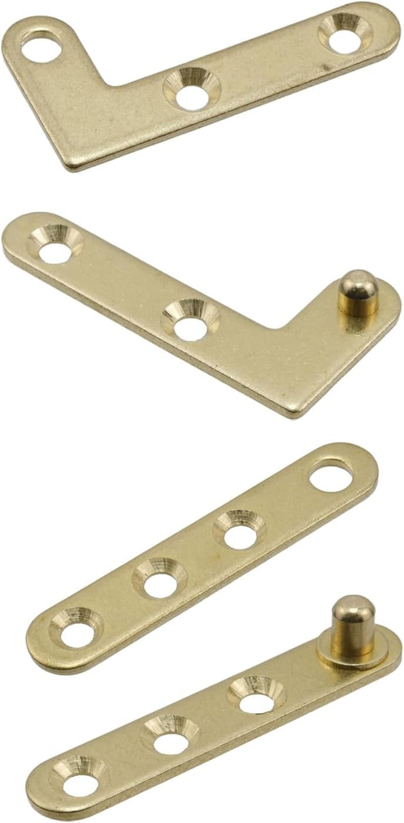 Door Pivot Hinges Cabinet Rotating Hinge Door Fitting Brass Pivot Drawer Hinge (