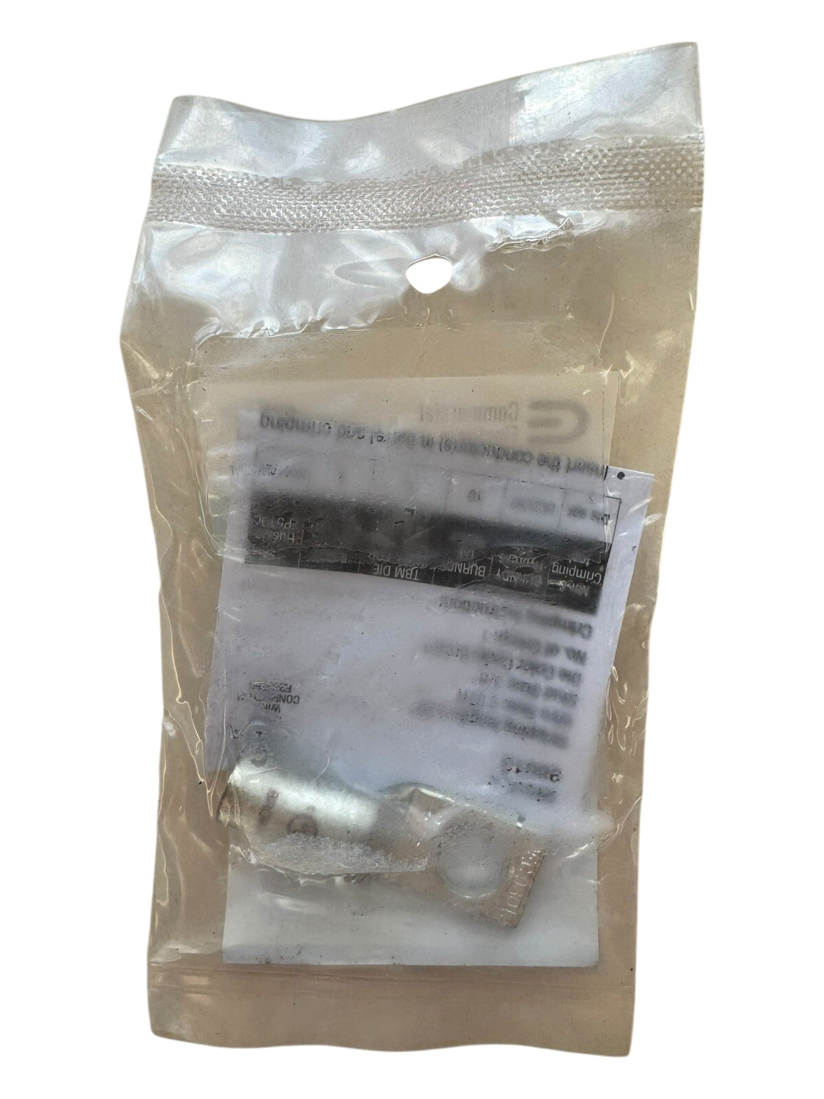 Commercial Electric Compression Lug #2 Str 3/8" Stud Size - 98013