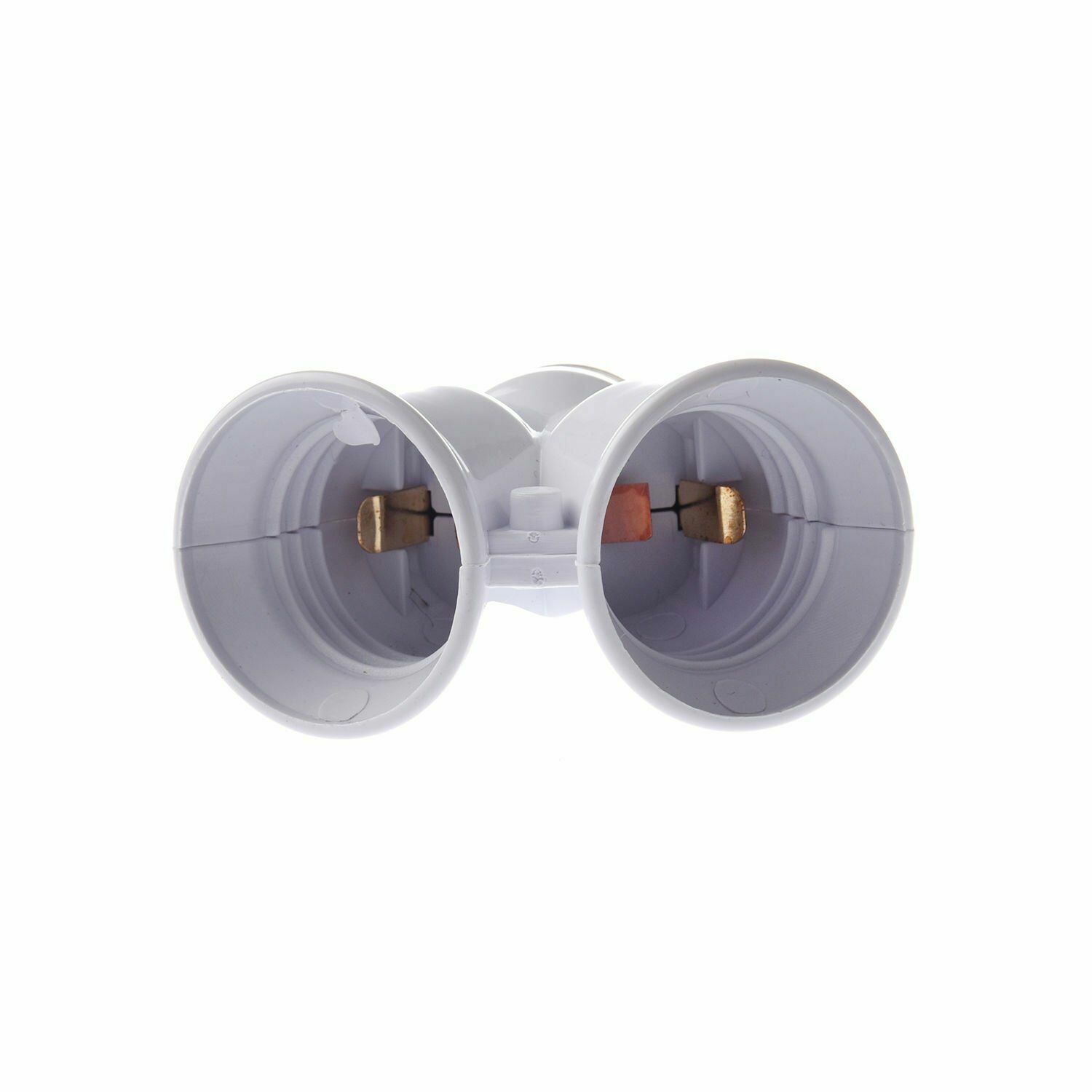E27 1 to 2 LED Light Lamp Bulb Adapter Converter Split Splitter Base Socket HO