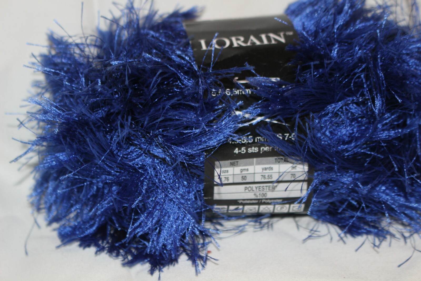 Premiere Loraine Yarn - Fun Fur - Royal Blue - 1 skein -  1.75 oz each