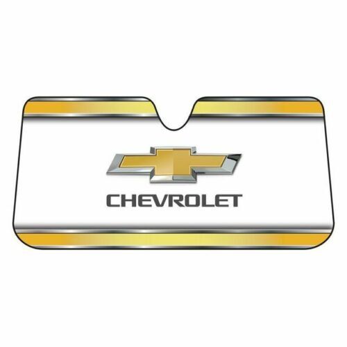 Chevy Chevrolet Bowtie Elite Series Car Truck Windshield Folding Front Sun Shade