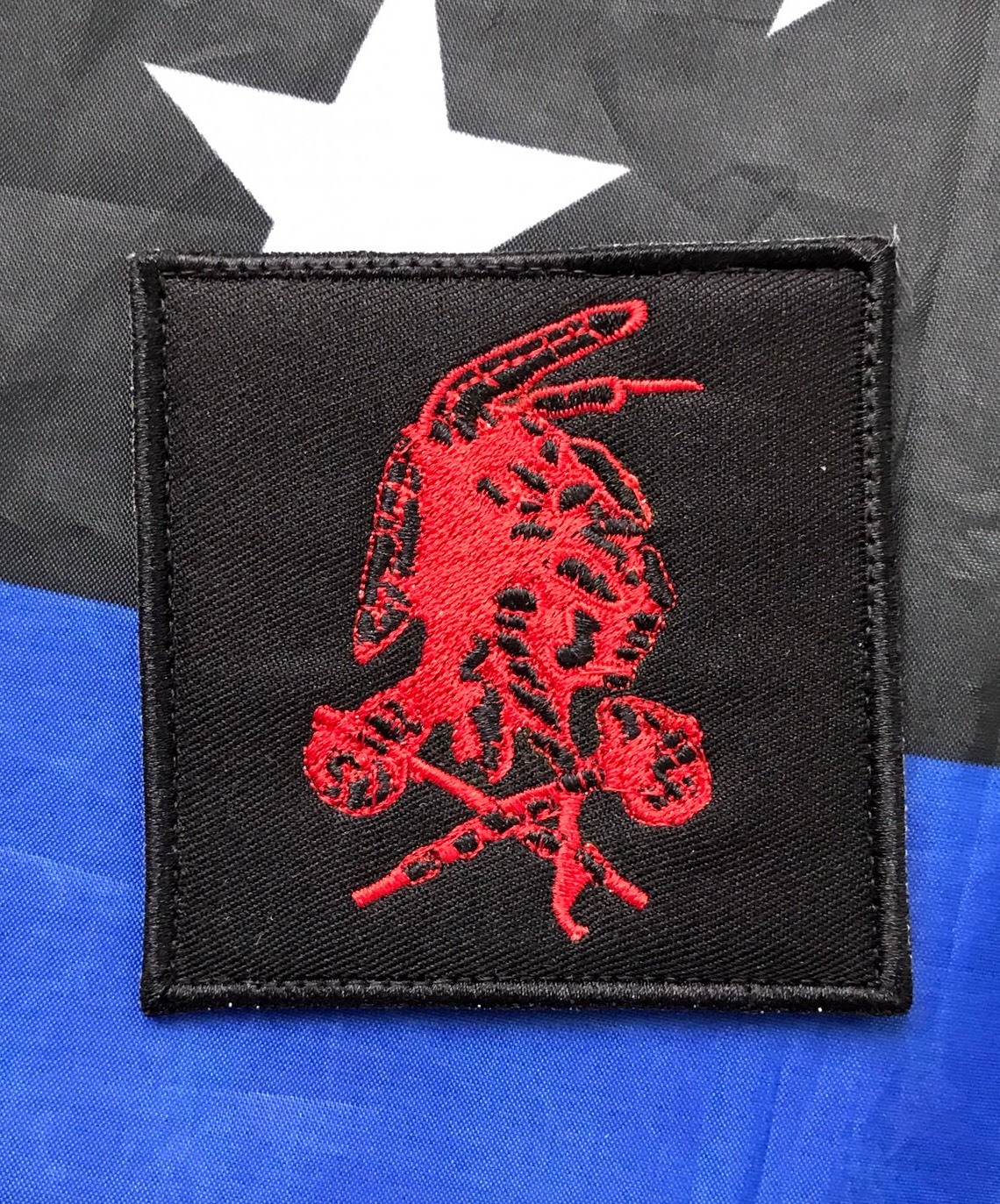 THE TRIBE DEVGRU NAVY SEAL TEAM 6 SOCCOM REDMEN Embroider Hook/Loop PATCH