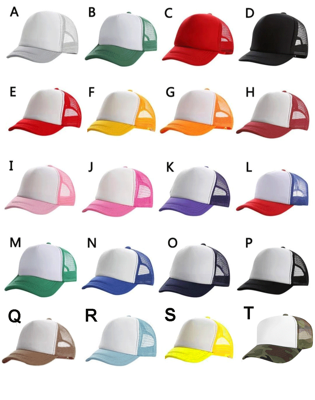 Kid's Toddler Blank Snapback Mesh Trucker Hat Cap Kid Child Children Youth