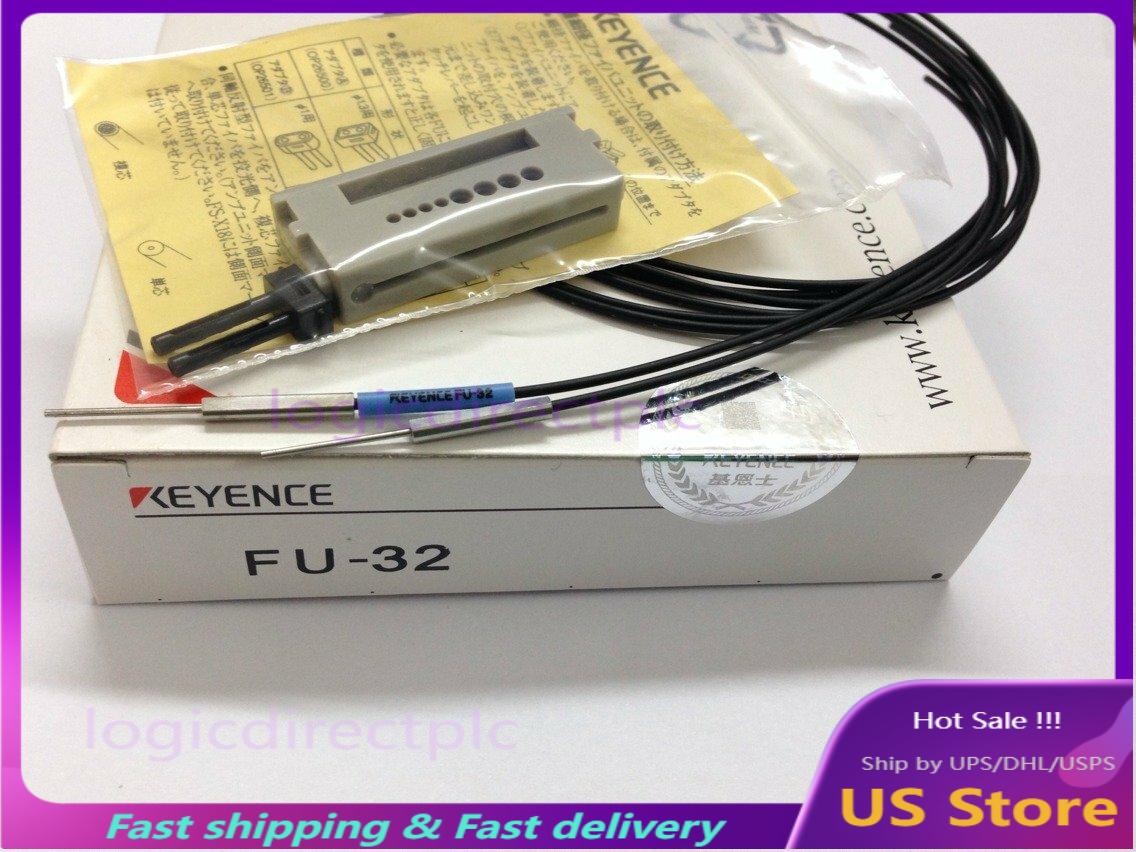 One Keyence FU-32 Fiber Optic Sensor New In Box Fast Shipping