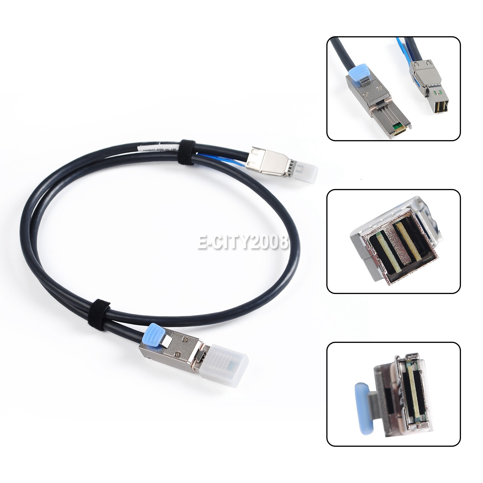Mini High Density SFF-8644 to SFF-8088 External Hard Drive Data Server Cable 1M