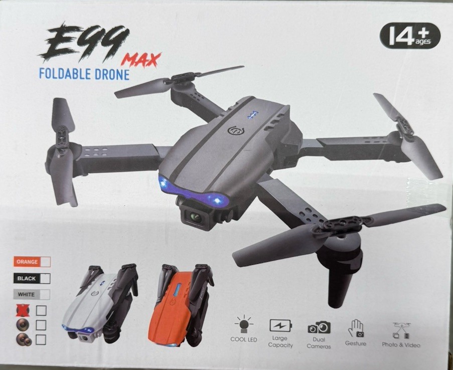 X99 Max Foldable Drone Dual Camera/ White