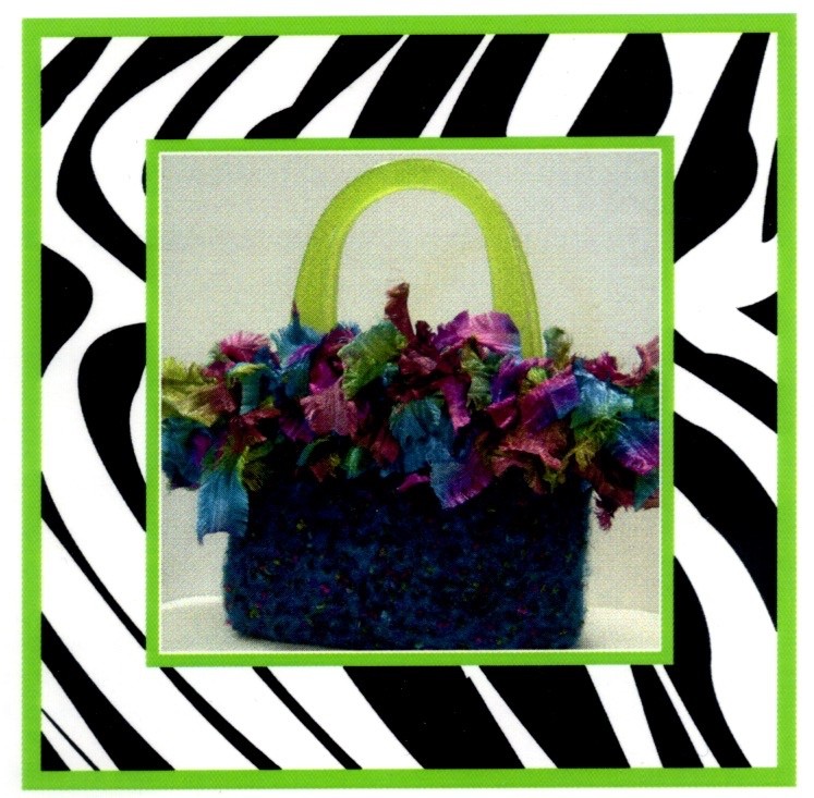 Chicks with Sticks Knitting Pattern 229 Peacock Handbag - Felting Pattern - Bag
