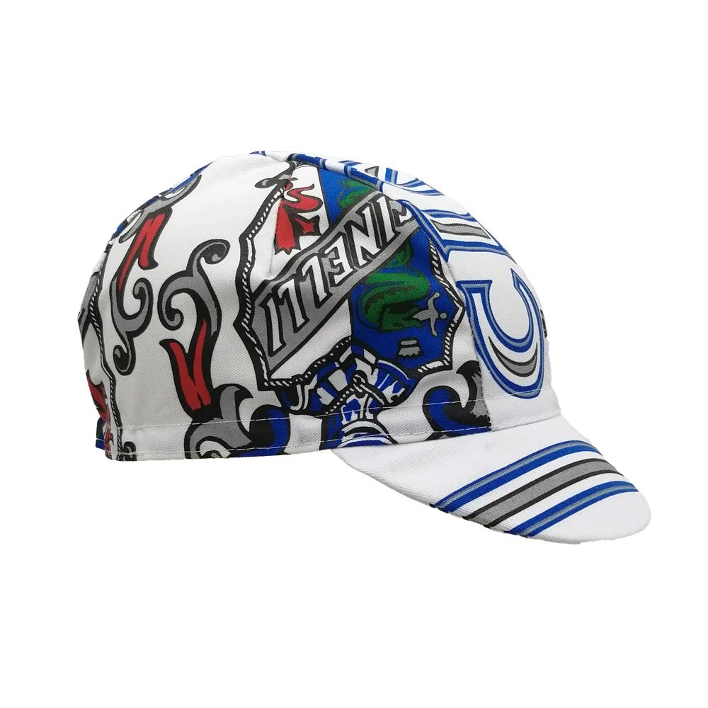 Cinelli Heritage Cycling Cap - Made in Italy, Cotton-Polyester, Vintage Style