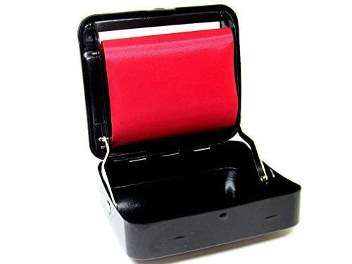 RAW 79mm Adjustable Automatic Red Cigarette Rolling Box