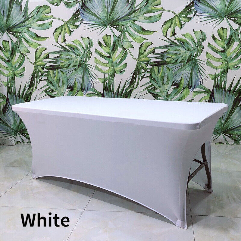 Elastic Bed Cover Sheet Table Sheet Tablecloth for Lash SPA Makeup Salon Orange