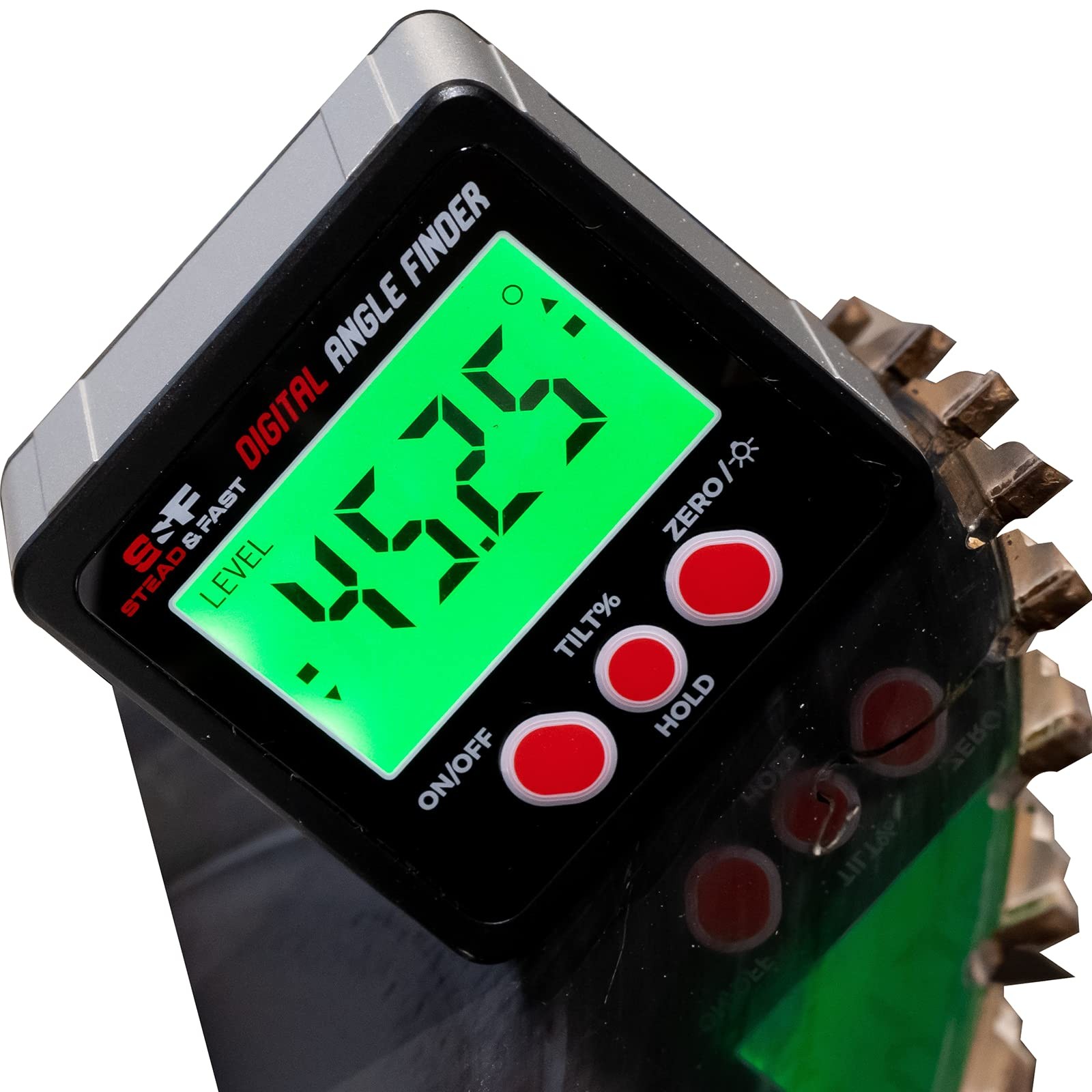 Digital Angle Finder Magnetic with Case & Backlit LCD