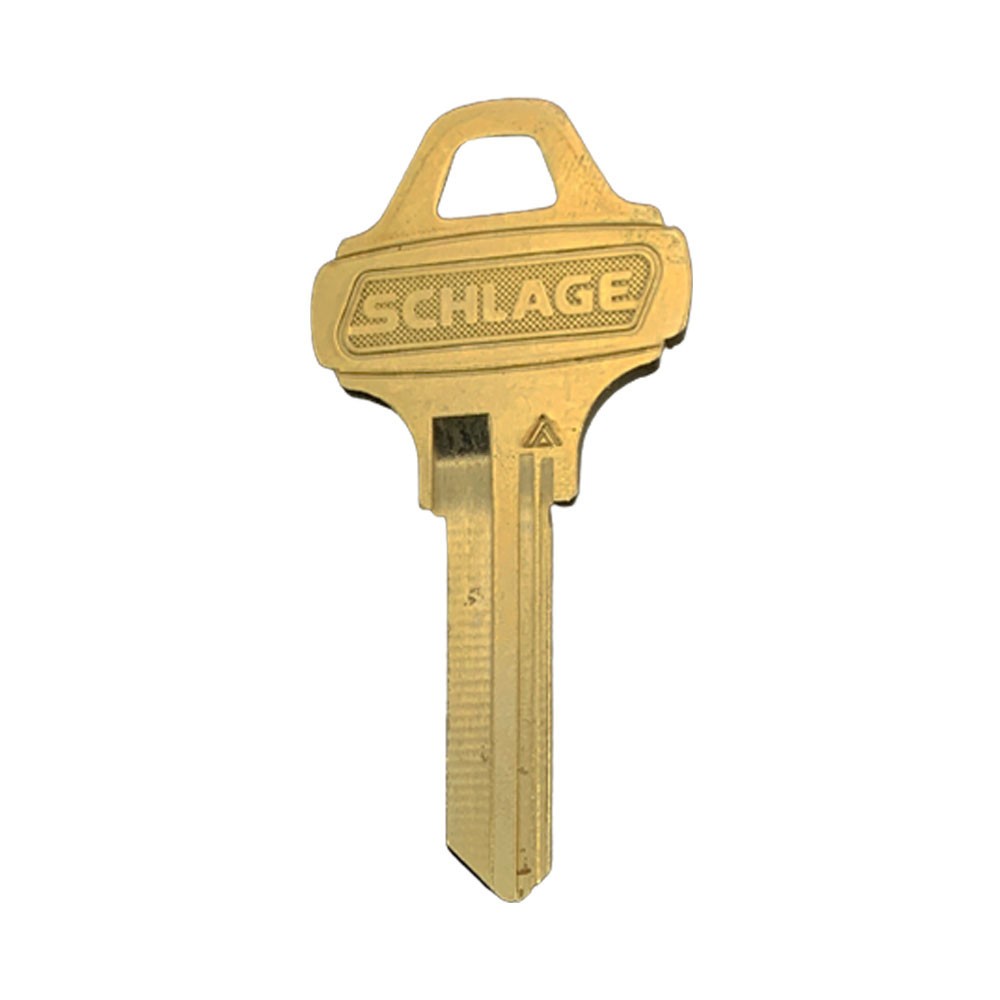 C123 Key Blank 6-Pin Brass