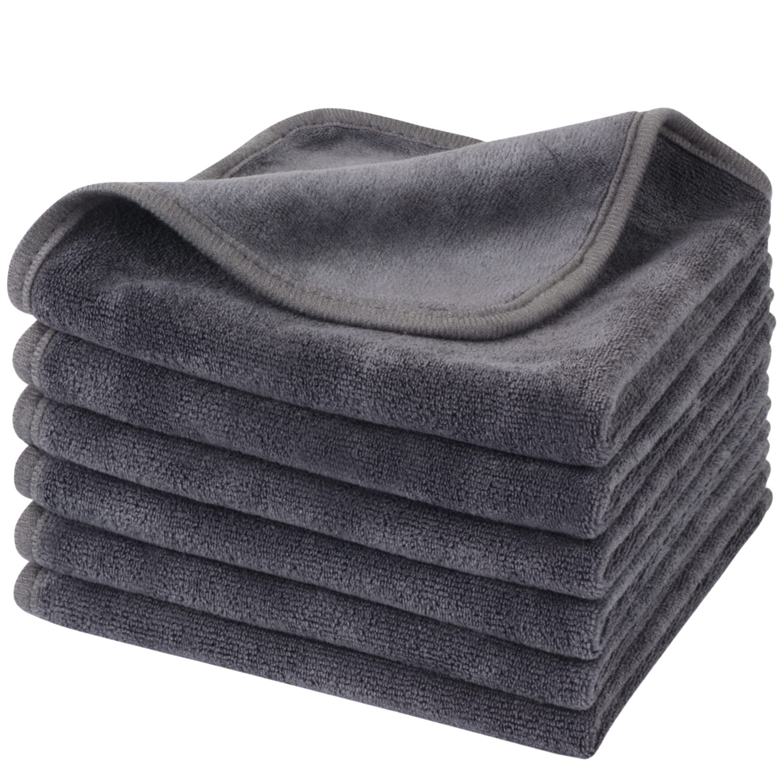 Face Towels Soft Washcloths Quick Drying Face Cloths Reusable Makeup Remover ...