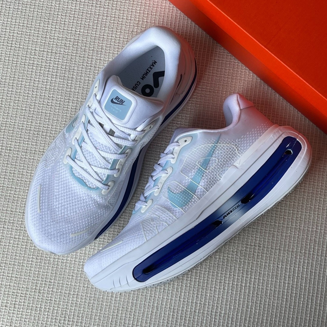 Nike Vomero Premium White/Blue Men's Size Shoes New