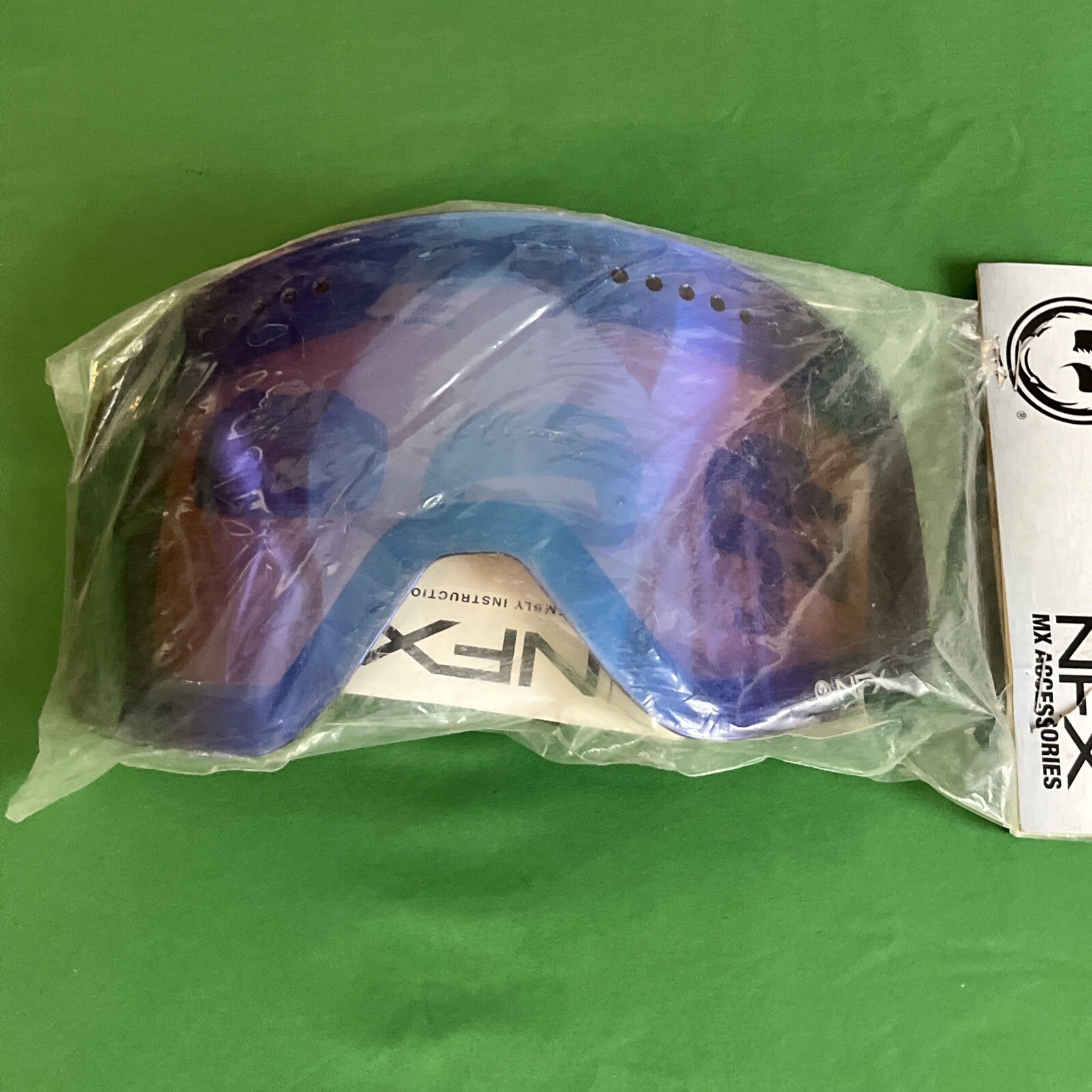 NOS, Dragon Alliance NFX Dual Lens Blue Steel, 722-1559, sealed