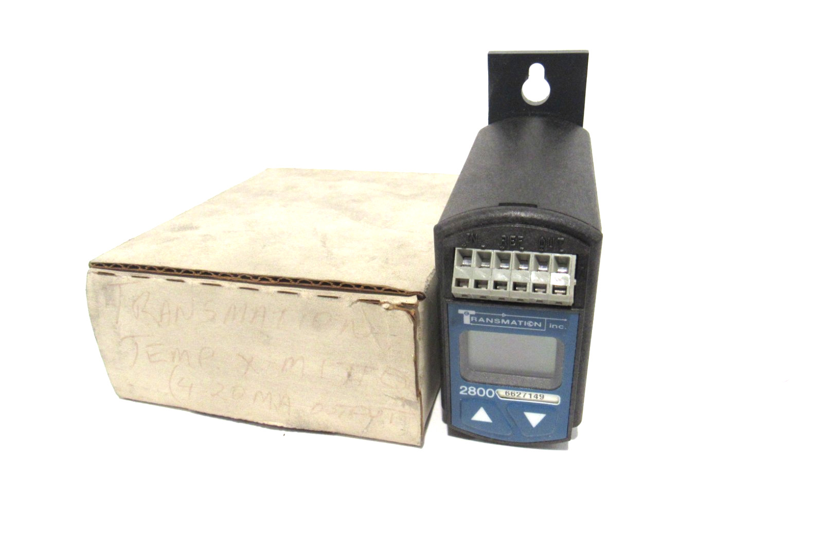 NEW TRANSMATION MODEL 2800 TEMPERATURE CONTROL TRANSMITTER